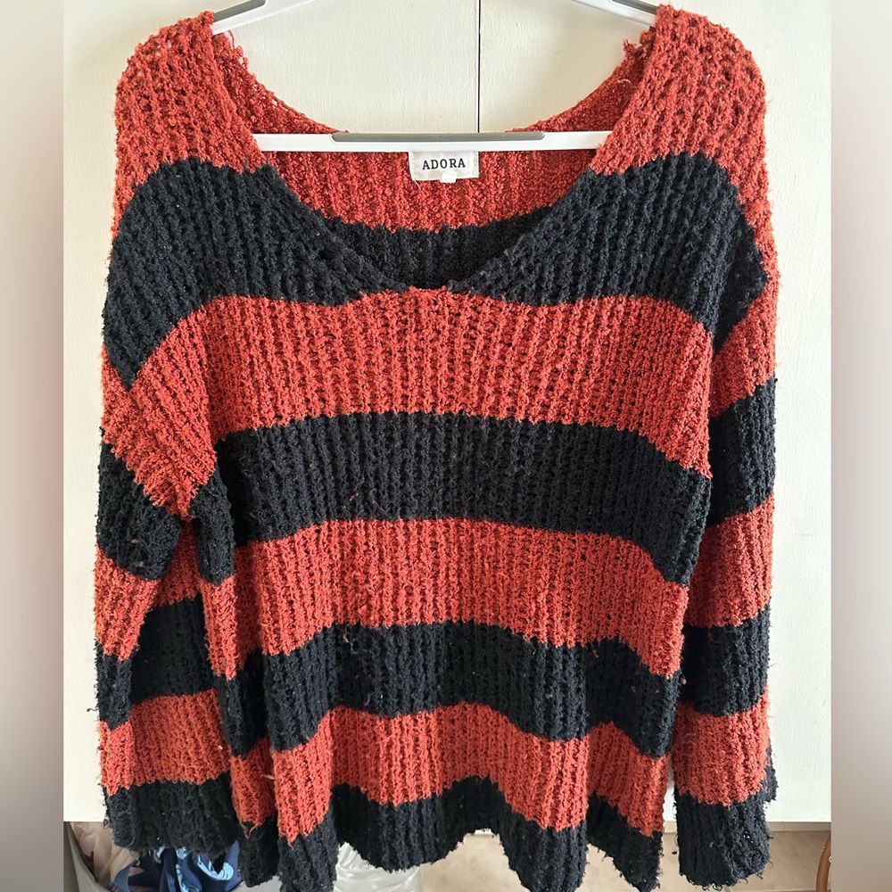 Oversized Distressed Knit Sweater *MUST GO* Accepting most offers!!